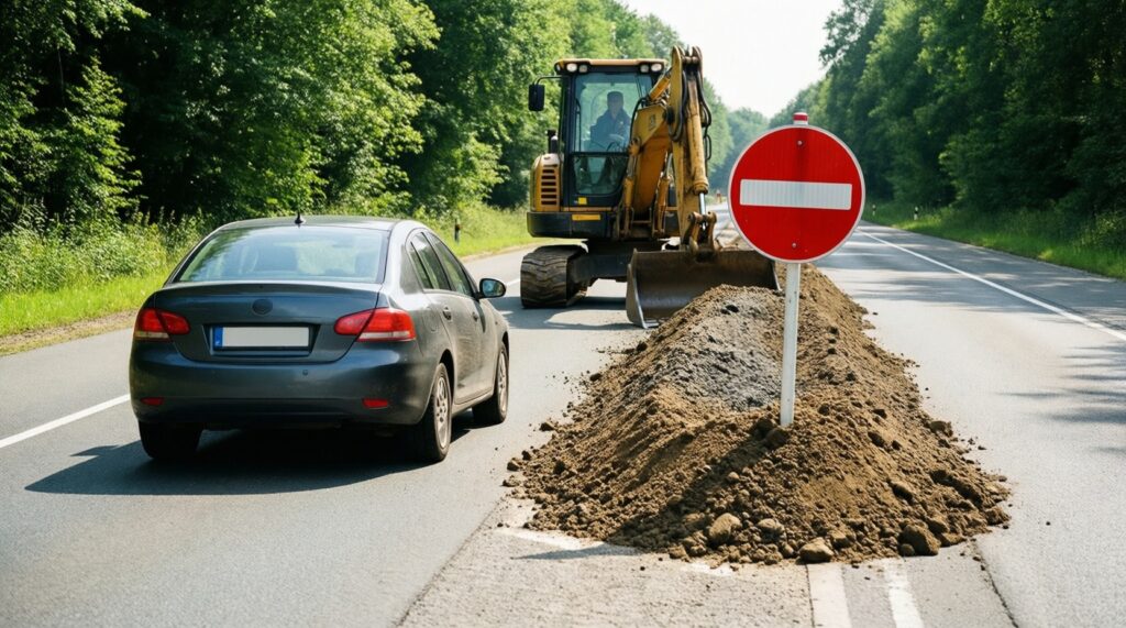 Дорожные ремонты и перекрытия: где, когда и как объехать в Брянске и районах - иллюстрация